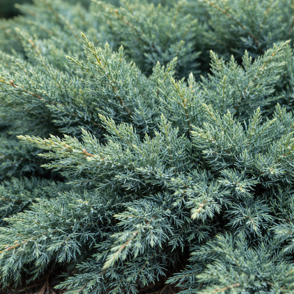 Close-up of a dense cluster of green shrubbery