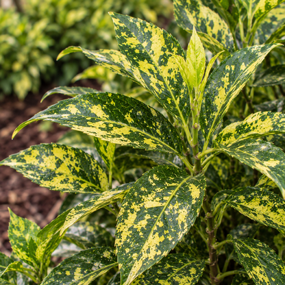 Marmorata Japanese Laurel (Gold Dust Plant)